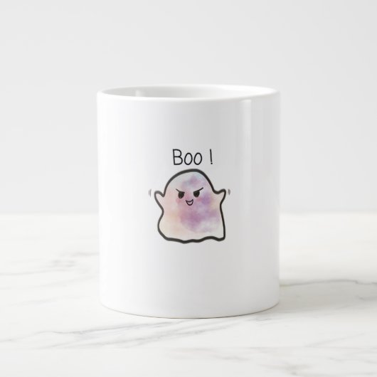 Little Boo ist frech und lustig Jumbo-Tasse (Vorderseite)