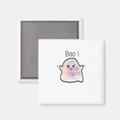 Little Boo ist frech und lustig Magnet (Vorderseite/Rückseite)