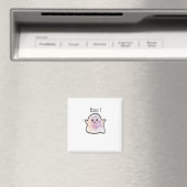 Little Boo ist frech und lustig Magnet (In Situ (Geschirrspüler))