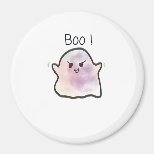 Little Boo ist frech und lustig Magnet (Vorne)