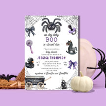 Little Boo Itsy Bitsy Spider Halloween Baby Dusche