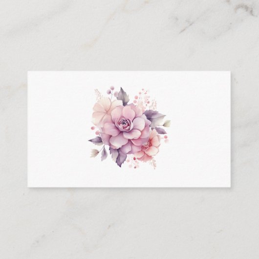 Little Boo lila Books for baby ticket Begleitkarte (Rückseite)