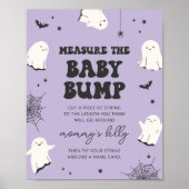 Little Boo Messen Sie das Baby Bump Baby Shower Sc Poster (Vorne)