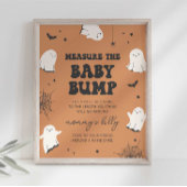 Little Boo Messen Sie das Baby Bump Baby Shower Sc Poster