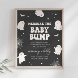 Little Boo Messen Sie das Baby Bump Baby Shower Sc Poster