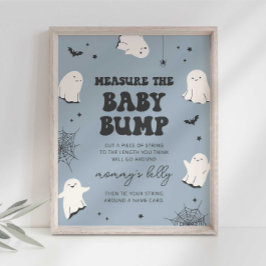 Little Boo Messen Sie das Baby Bump Baby Shower Sc Poster
