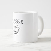 Little Boo Minimal Style Jumbo-Tasse (Vorderseite Rechts)