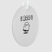 Little Boo Minimal Style Ornament (Vorderseite)