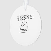 Little Boo Minimal Style Ornament (Vorderseite)