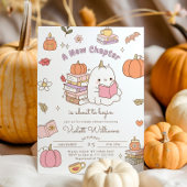 Little Boo Neues Kapitel Herbst Babydusche Einladung