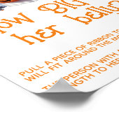 Little Boo Neutral Baby Dusche Big Bly Game Schild (Ecke)