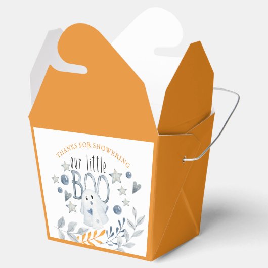 Little Boo Niedlich Ghost Halloween Kinderdusche Geschenkschachtel (Geöffnet)