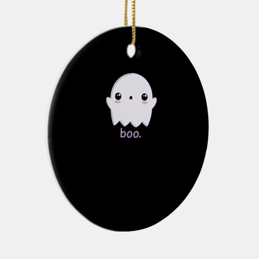Little Boo Niedlich Halloween Keramik Ornament (Rechts)