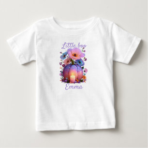 Little Boo Personalisiert Girl Halloween T - Shirt