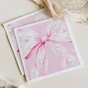 Little Boo PINK Bow Baby Dusche Serviette