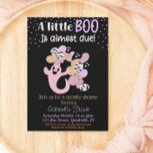 Little Boo Pink Girl Ghost Baby Dusche Einladung