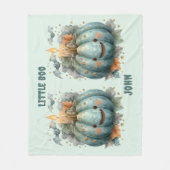 Little Boo Pumpkin for Boys Fleecedecke (Vorderseite)