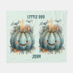 Little Boo Pumpkin for Boys Fleecedecke