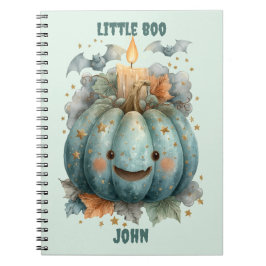 Little Boo Pumpkin for Boys Notizblock