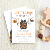 Little Boo Pumpkin Halloween Baby Shower Einladung