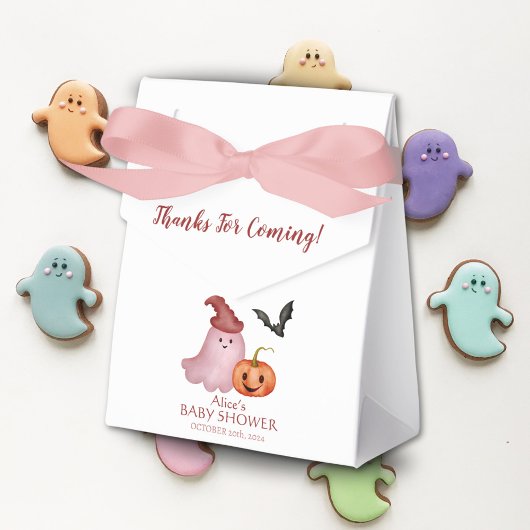Little Boo Pumpkin Halloween Baby Shower Geschenkschachtel
