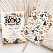 Little Boo Pumpkin Halloween Fall Baby Shower Einladung