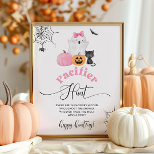 Little Boo Schnuller Jagd Kinderduschenspiel Poster