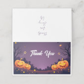 Little Boo Vielen Dank, dass Sie geklappte Platzka Platzkarte (Außenseite Aufgefaltet)