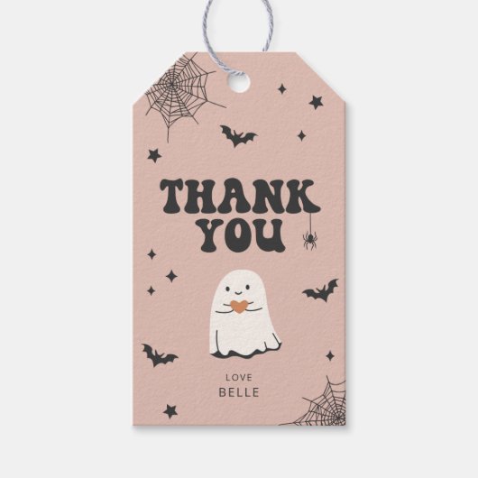 Little Boo Vielen Dank für Ihr Interesse Tag Geschenkanhänger (Vorderseite)