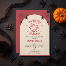 Little Boo Vintage Halloween Babyparty