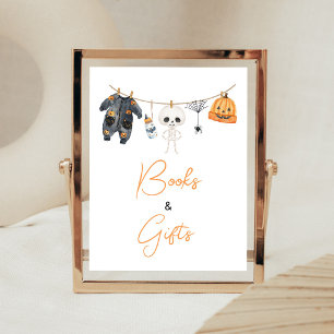 Little Boo Wäscheleine Bücher und Geschenke Schild