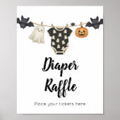 Little Boo Wäscheleine Windel Raffel Schild (Vorne)