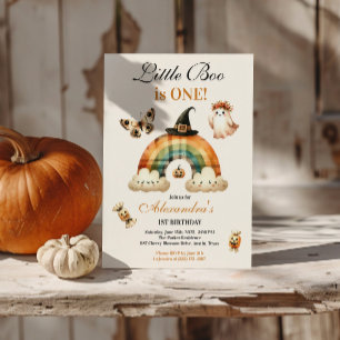 Little Boo Western erster Geburtstag Einladung