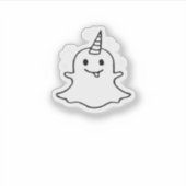 Little Boonicorn Trendy Unique Aufkleber (Vorderseite)