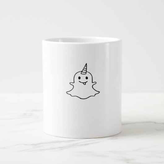 Little Boonicorn Trendy Unique Jumbo-Tasse (Vorderseite)