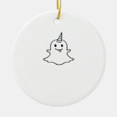 Little Boonicorn Trendy Unique Keramik Ornament (Vorne)