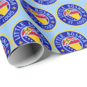 Little Bosnien St. Louis Gift Wrap Geschenkpapier (Rolleneckpunkt)