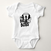 Little Boss Baby Bodysuit Baby Strampler (Vorderseite)