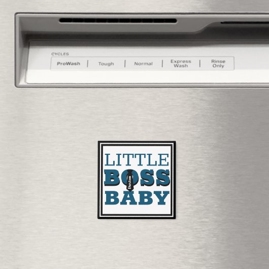 Little Boss Baby Personalized Magnet (In Situ (Geschirrspüler))