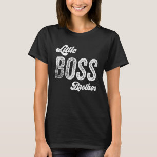 Little Boss Brother Baby Baby Kleinkind Fath T-Shirt