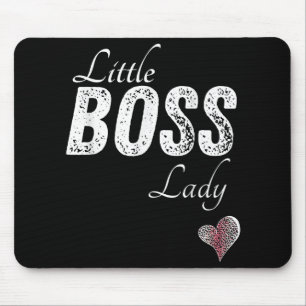 Little Boss Lady Baby Kleinkind Girl Kurz Mousepad