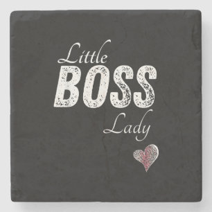 Little Boss Lady Baby Kleinkind Girl Kurz Steinuntersetzer