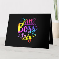Little Boss Lady Girls Kinder Tochter Mini-Bos