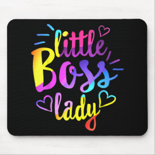 Little Boss Lady Girls Kinder Tochter Mini-Bos Mousepad