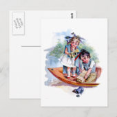 Little Boston Tea Party Postkarte (Vorne/Hinten)