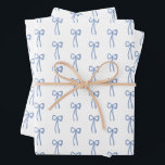 Little Bow Blue Coquette Duschgeschenk Wrap Geschenkpapier Set<br><div class="desc">Dieses Lieblingsmuster mit kleinen blauen Bögen ist ein Klassiker und würde eine tolle Ergänzung zu Ihrer Babydusche oder dem Brautparty Coquette Ästhetik machen. Auch macht ein klassisches Nod zu einem "blauen Weihnachten" Thema. Ich habe dieses Thema zum ersten Mal entworfen, um die Weihnachtsfeier meiner jüngsten Tochter vorzubereiten. Sie war schon...</div>