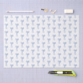 Little Bow Blue Gift Wrap Seidenpapier (Handwerk)