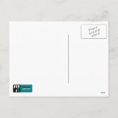 Little Boy and Butterfly Erntedank Feiertagspostkarte (Rückseite)