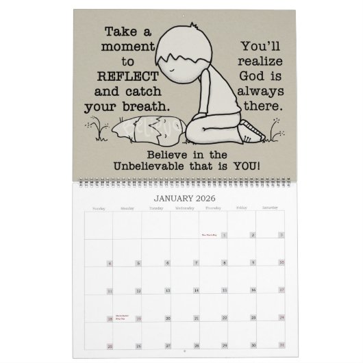 Little Boy Arres Words 2022 (Large) Calendar Kalender (Jan 2026)