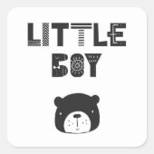 Little Boy | Baby Bear | Aufkleber (Vorderseite)